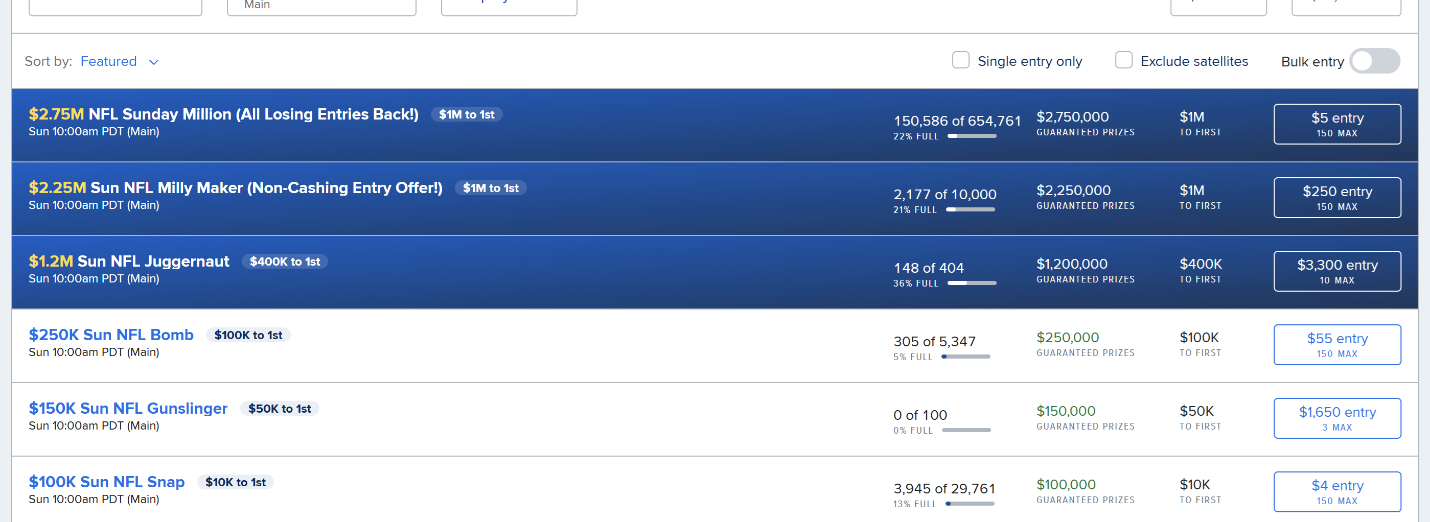 Go to the FanDuel website